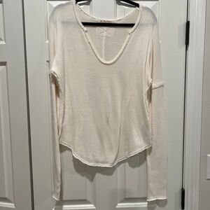 Free People Cream Women's Top